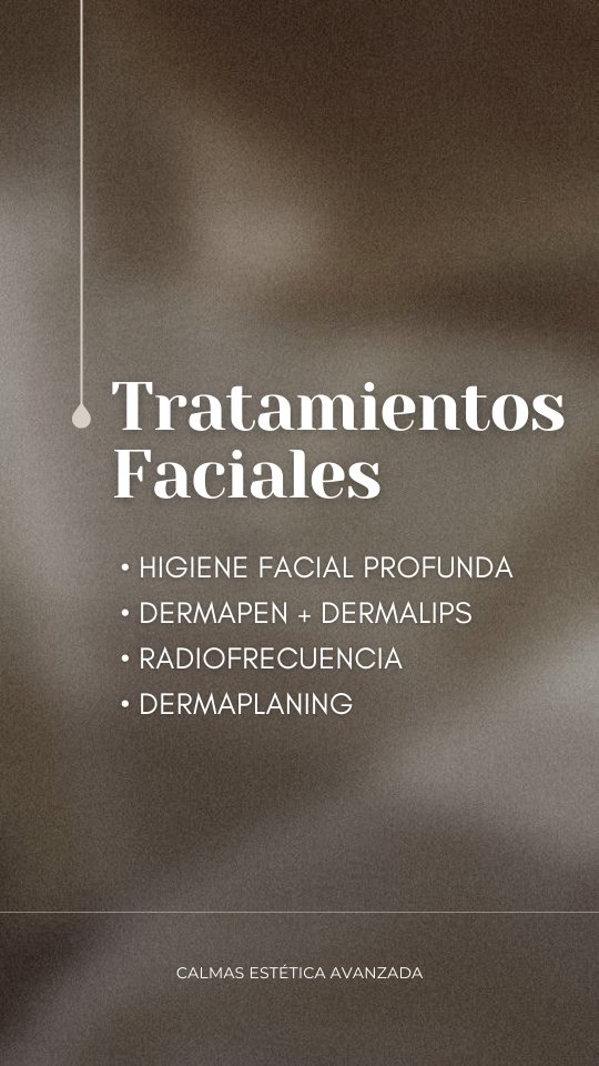 Placa de Calmas: tratamientos faciales